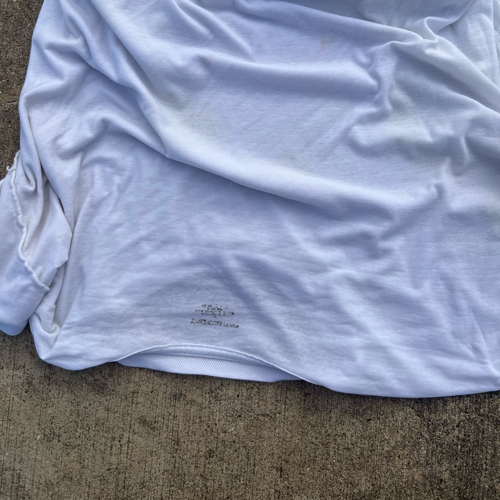 Sweaty used gym shirt